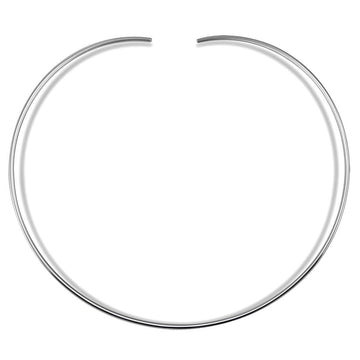 2MM Collar Choker Chain .925 Sterling Silver No Clasp
